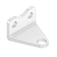 MODULAR SOLUTIONS ALUMINUM BRACKET 8MM SENSOR HOLDING